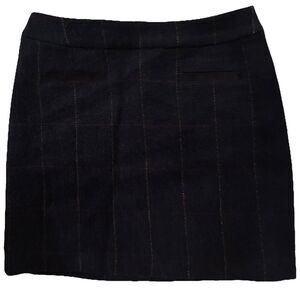 New Joules Women’s Plaid Wool Winter Preppy Check Blue Knee-Length Skirt Size 14